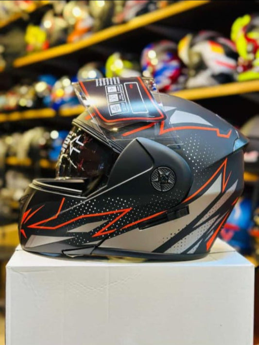 Zain Flip Up Orange Gray